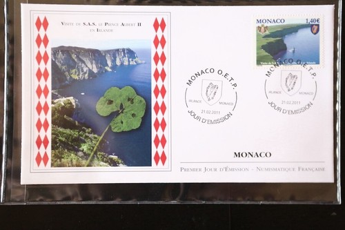 Enveloppe premier jour monaco - jour,