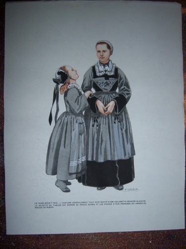 Bretagne costume breton - bretagne,