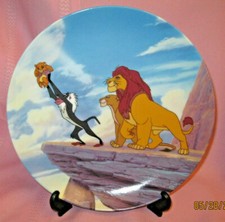Disney Store Exclusive Lion KIng Plate 1994 Commemorative Limited Ed. New, w/Box