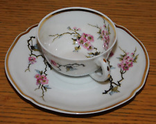 vintage TASSE sous PORCELAINE