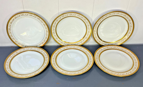 Assiettes plates porcelaine - assiettes,