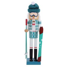  Marionnette de ski en bois