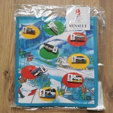 Pin's RENAULT - Jeux Olympiques Albertville 1992 - Neuf sous blister