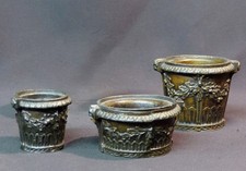 AA 19èm 3 jolis pots urnes