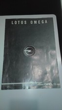 Catalogue Brochure Dépliant OPEL OMEGA LOTUS