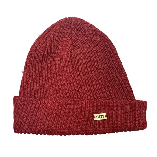 Obey unisex red acrylic cozy - obey,