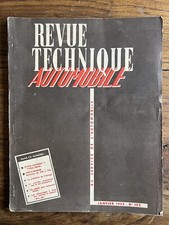 Revue Technique Automobile RTA