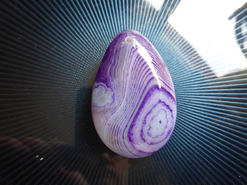 Pendentif larme agate - pendentif,