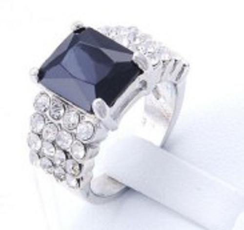 Bague plaqué blanc - bague, or