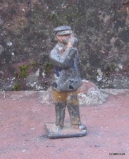 HORNBY PLOMB CREUX FIGURINE PERSONNAGE CHEF DE GARE POUR TRAINS JEP VOITURES