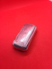 Ancienne boite tabatiere art nouveau argent massif Poinçons multiples 