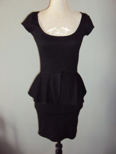 Robe noire bershka collection - robe,