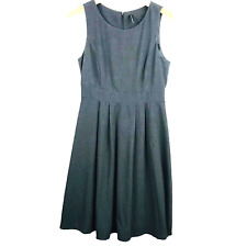 Naf Naf robe femme taille 38 gris coton dames chasuble ladies pinafore grey