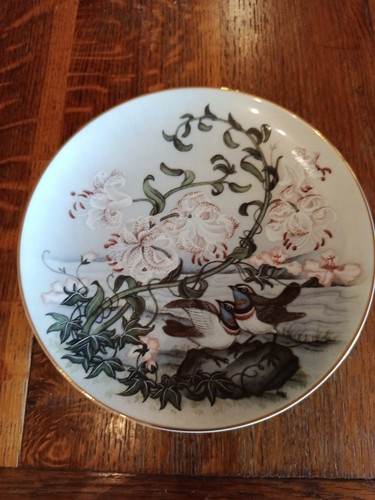 Assiette japon 1981 oiseaux - japon,