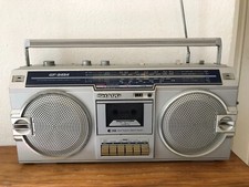 superbe radio vintage SHARP GF-5454 ghetto blaster boom box  cassettes