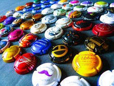 Plaque muselet champagne