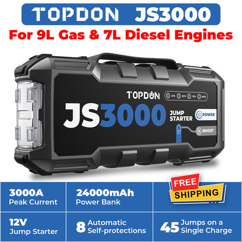 Topdon js3000 démarreur - js3000, de