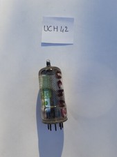 1 Tubes, lampe TSF UCH42 vintage tube ampli