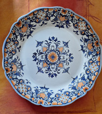 Assiette  Vieux Rouen en très