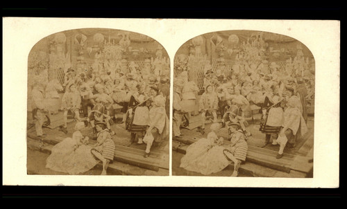 Costume ball 1870 - costume, ca.1870,