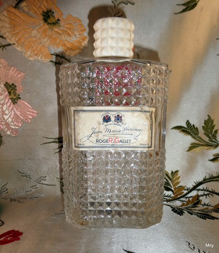 Ancienne bouteille eau - ancienne, de