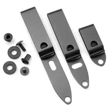 Universel Fourreau / Étui 2 Trou Kydex Pinces Acier Inoxydable IWB Ceinture T