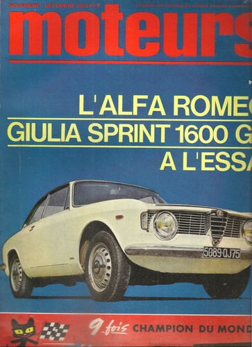 Moteurs 1964 alfa - moteurs,