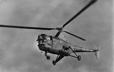 CPSM INDOCHINE L'ARMEE DE L'AIR EN INDOCHINE HELICOPTERE SANITAIRE SIKORSKY