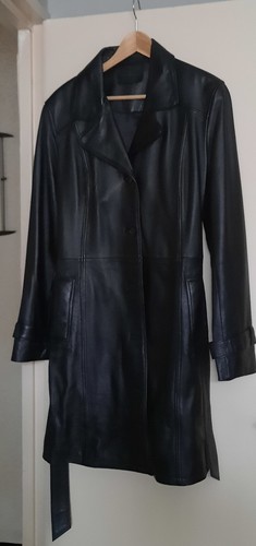 Manteau cuir femme oakwood - manteau,