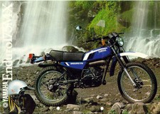 125 DTMX 1979  COULEUR BLEU