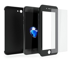 COQUE SAMSUNG GALAXY NOTE 3 INTEGRALE FULL NOIR + 1 FILM EN VERRE TRÉMPE
