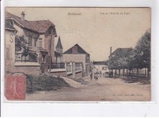 BRIMONT: vue de l'entrée du