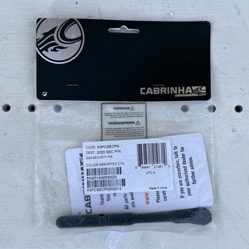 Cabrinha 2020 security pin - security,