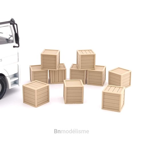 Lot caisses cubiques 50 - lot, 10