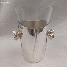 Christofle anémone vase - christofle,