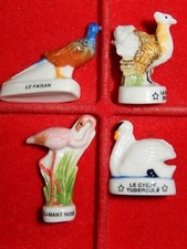 4 feves differentes -  OISEAUX