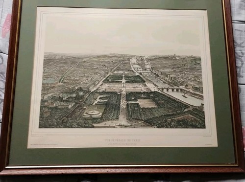 Tableau lithographie ancienne