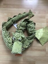 PELUCHE XXL IKEA GRAND DRAGON VERT MINNEN DRAKE 190 CM TTBE