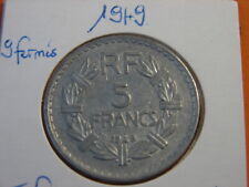 FRANCE. 5 FRANCS LAVRILLIER