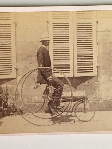 Photo albumine vélo tricycle - photo,