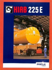 GRUE HIAB 225 E / PROSPECTUS de 2001