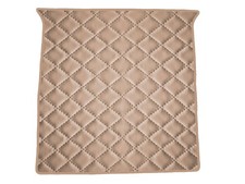 Matelassé Cuir éco BEIGE FONCÉ Tapis coffre pour Mercedes W460 4p 1979-1990