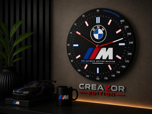 Horloge murale 23 - murale, 3d