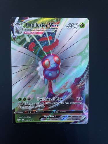 Carte pokemon papilusion - carte,