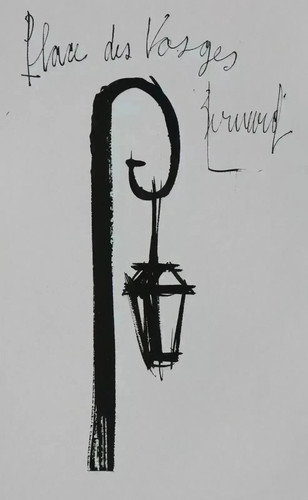 Bernard buffet place - place, des