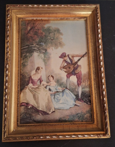 Ancien cadre bois avec - cadre, en