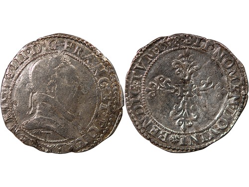 France henri iii 2 franc - iii,
