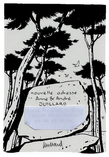 Carte déménagement - carte, de
