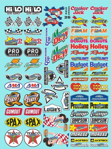 White vinyl racing sticker - white,