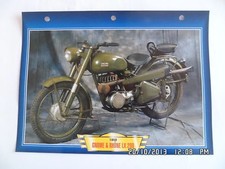 CARTE FICHE MOTO GNOME ET